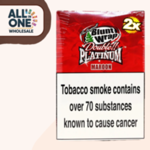 Platinum Blunt Wraps Maroon (25 × 3 PACK)