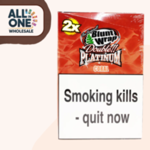 Platinum Blunt Wraps Coral (25 × 3 PACK)