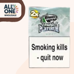 Platinum Blunt Wraps Silver (25 × 3 PACK)