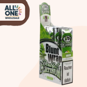 Platinum Blunt Wraps Green (25 × 3 PACK)