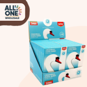 Swan Crushball Cool Burst Filters Extra Slim (20 PCS)