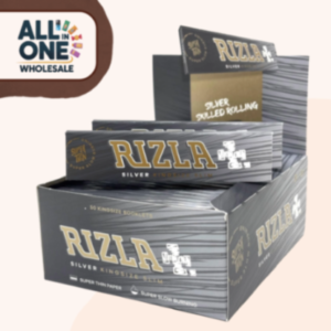 Rizla Kingsize Slim Silver Rolling Papers (50 PCS)