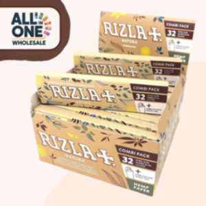 Rizla Natura Kingsize Slim Combi Pack with Tips (24 PCS)