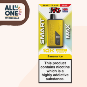IVG Smart Max Banana Ice 10K Puffs (5 Pcs)
