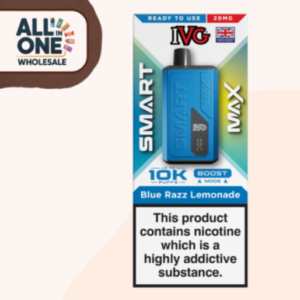 IVG Smart Max Blue Razz Lemonade 10K Puffs (5 Pcs)