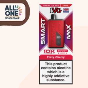 IVG Smart Max Fizzy Cherry 10K Puffs (5 Pcs)