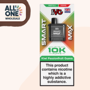IVG Smart Max Kiwi Passionfruit Guava 10K Puffs (5 Pcs)