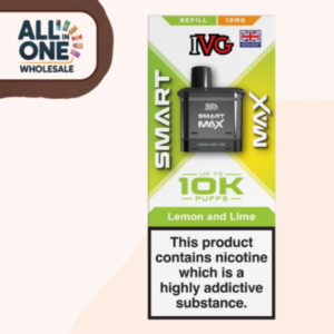 IVG Smart Max Lemon and Lime 10K Puffs (5 Pcs)