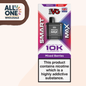IVG Smart Max Mixed Berries 10K Puffs (5 Pcs)