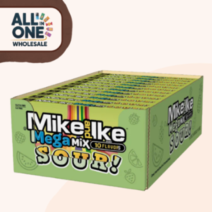Mike & Ike Mega Mix Sour Peg Bag 5oz (141g)