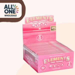 Elements King Size Slim Pink – 50pk