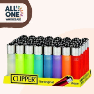 Clipper Lighters Electronic Pastel – 40pk