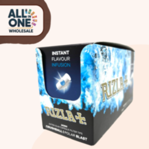 Rizla Extra Slim Filter Tips Polar Blast 60’s – 24pk