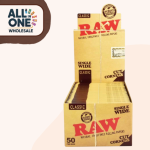 RAW Classic Single Wide Rolling Papers (50 PCS)