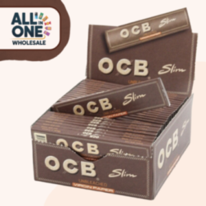 OCB Virgin Brown Rolling Papers (50 PCS)