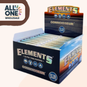 Elements Connoisseur Rolling Papers with Tips (24 PCS)