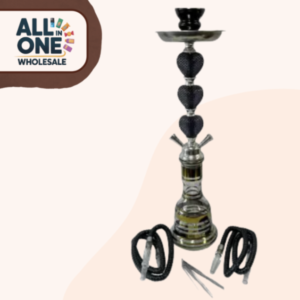 Hookah Medium Double Pipe (1 Pack)
