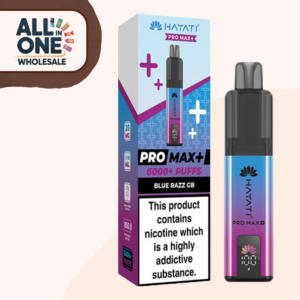 Hayati Pro Max 6K – Blue Razz GB (5 Pack)