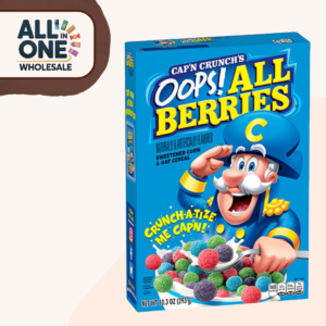 Quaker Captain Crunch Oops All Berries Cereal 10.3oz (293g) 1 pcs