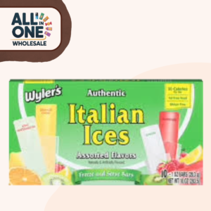 Wyler’s Authentic Italian Ices Assorted Flavors (1oz, 10x10pk)