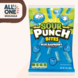Sour Punch Bites Blue Raspberry (12x142g / 5oz)