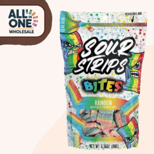 Sour Strips Bites Rainbow (12x156g)