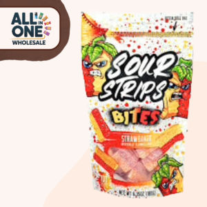 Sour Strips Bites Strawbmango (12x156g)