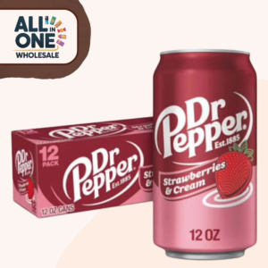 Dr Pepper Strawberries & Cream (355ml × 12 Pack)