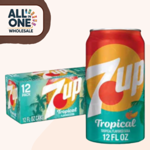 7UP Tropical Soda (355ml × 12 Pack)