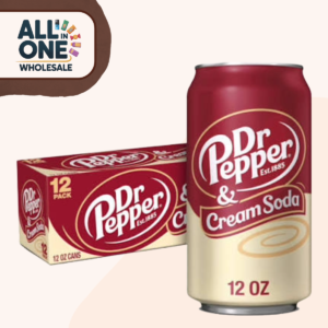 Dr Pepper Cream Soda (355ml × 12 Pack)