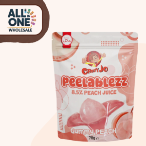 Crazy Joe Peelablezz Peach Gummy (12x70g)