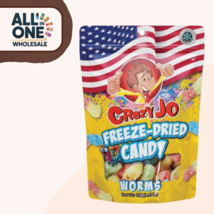 Crazy Joe Worms Freeze Dry Candy (24x120g)