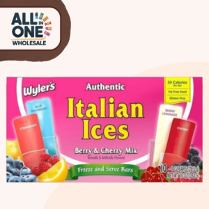 Wyler’s Italian Ices Berry & Cherry Mix Freeze Pops (1oz, 10x10pk)