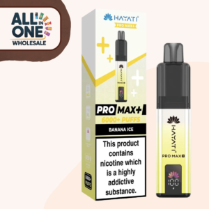 Hayati Pro Max 6K – Banana Ice (5 Pack)