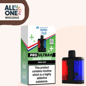 Hayati Pro Ultra Plus 25K – Fresh Mint Refill Pods (5 Pack)