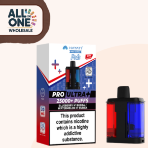 Hayati Pro Ultra Plus 25K – Blueberry H’Bubba / Watermelon H’Bubba Refill Pods (5 Pack)