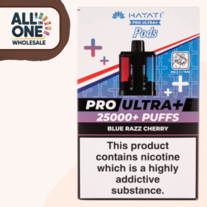 Hayati Pro Ultra Plus 25K – Blue Razz Cherry Refill Pods (5 Pack)