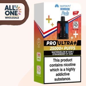 Hayati Pro Ultra Plus 25K – Watermelon Bubblegum / Strawberry Bubblegum Refill Pods (5 Pack)