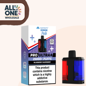 Hayati Pro Ultra Plus 25K – Blueberry Raspberry Refill Pods (5 Pack)