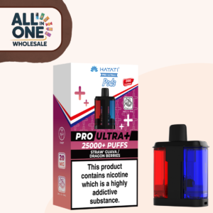 Hayati Pro Ultra Plus 25K – Straw Guava / Dragon Berries Refill Pods (5 Pack)