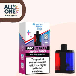 Hayati Pro Ultra Plus 25K – Blue Sour Raspberry Refill Pods (5 Pack)