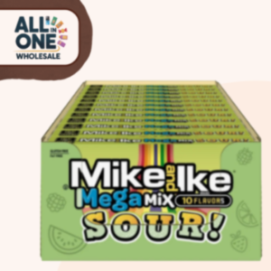 Mike and Ike Mega Mix Sour (4.5oz, 12 pcs, USA)