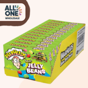 Warheads Sour Jelly Beans Theatre Box (12x113g)