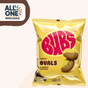 BUBS Sweet Ovals Banana Toffee (8x156g)