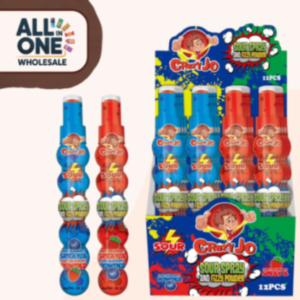 Crazy Joe Sour Spray with Fizzy Powder (12pcs)