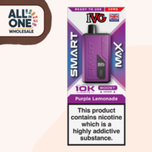 IVG Smart Max Purple Lemonade 10K Puffs (5 Pcs)