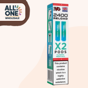 IVG 2400 Reload Pods Classic Menthol 4 in 1 Edition (5 Pcs)