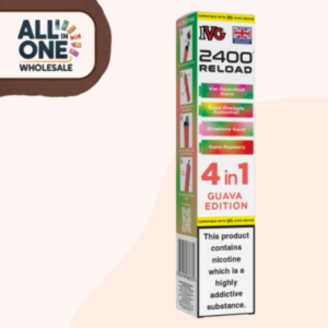 IVG 2400 Reload Pods Guava 4 in 1 Edition (5 Pcs)