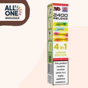 IVG 2400 Reload Pods Lemon 4 in 1 Edition (5 Pcs)