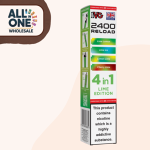 IVG 2400 Reload Pods Lime 4 in 1 Edition (5 Pcs)